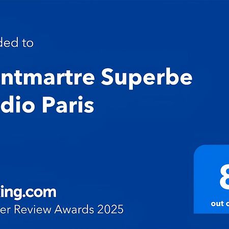 Montmartre Superbe Studio Paris Free Netflix Eksteriør billede