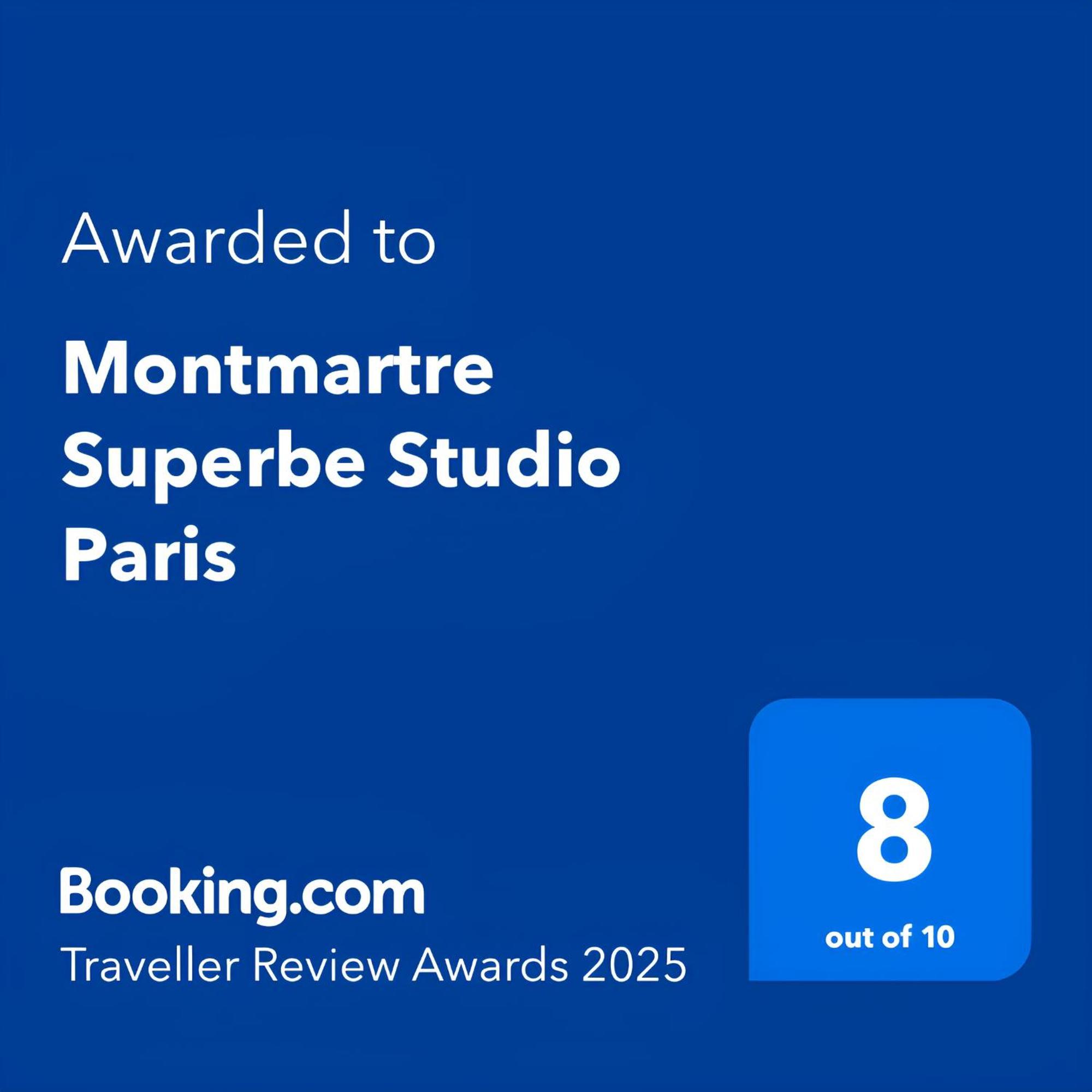 Montmartre Superbe Studio Paris Free Netflix Eksteriør billede